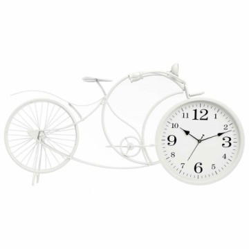Gift Decor Настольные часы Велосипед Белый Металл 95 x 50 x 12 cm