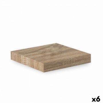 Полки Confortime Натуральный Деревянный MDF 23,5 x 23,5 x 3,8 cm (6 штук)