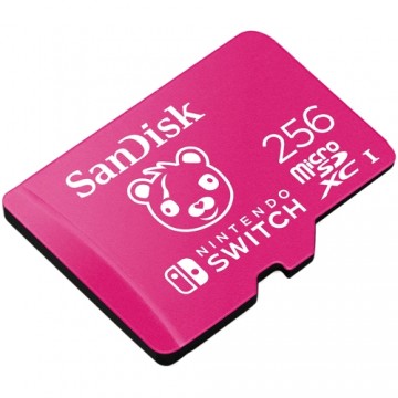 SanDisk Nintendo MicroSD UHS I Card - Fortnite Edition, Cuddle Team,  256GB, EAN: 619659199777