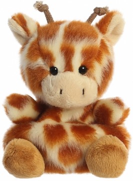 AURORA Palm Pals Plīša rotaļlieta žirafe Safara, 12 cm