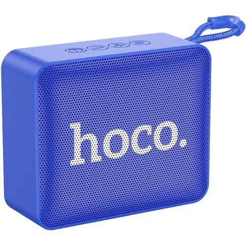 Hoco BS51 Gold Brick Bluetooth Беспроводная колонка (Синяя) image 1