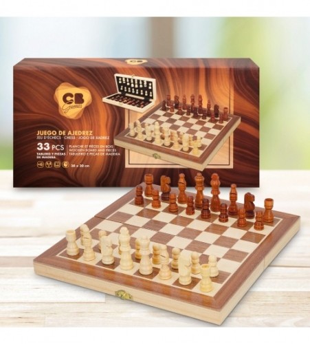 Adar Galdā spēle Šahs (koka) CB45595 image 1