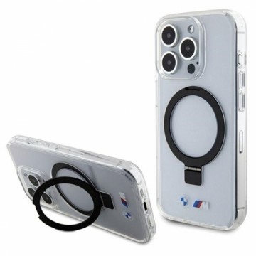 BMW BMHMP15XURST iPhone 15 Pro Max 6.7" przeźroczysty|clear hardcase Ring Stand M Collection MagSafe