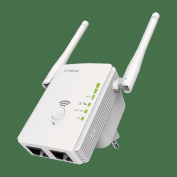 Wi-Fi Pastiprinātājs STRONG REPEATER300V2 Balts