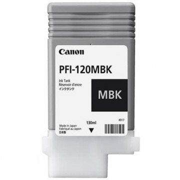 Oriģinālais Tintes Kārtridžs Canon PFI-120 Melns Melns matēts