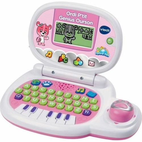Портативный компьютер Vtech Ordi P'tit Genius Pink Bear (FR) image 1