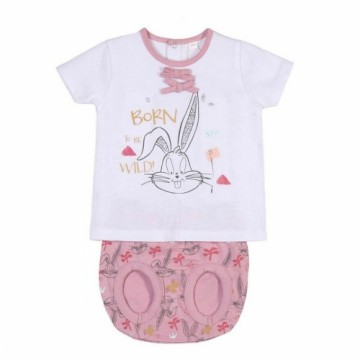 Предметы одежды Looney Tunes Младенец Белый Розовый