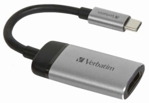 Verbatim USB Type-C Male - HDMI Male 10cm 4K image 1