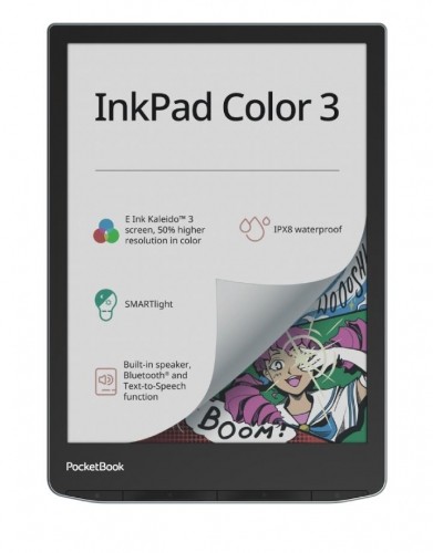 E-Reader|POCKETBOOK|InkPad Color 3|7.8"|1872x1404|1xUSB-C|Wireless LAN|Bluetooth|PB743K3-1-WW image 1
