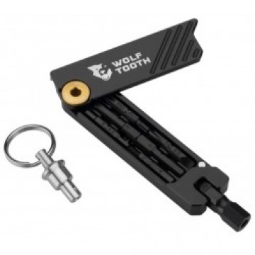 Wolf Tooth Atslēgu komplekts 6-BIT HEX Wrench  Gold