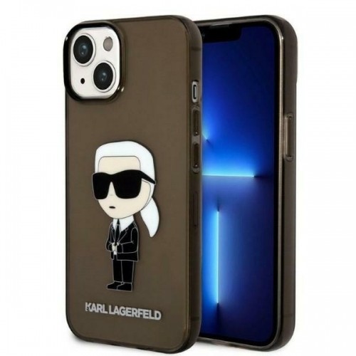 Karl Lagerfeld IML Ikonik NFT Case for iPhone 14 Black image 1