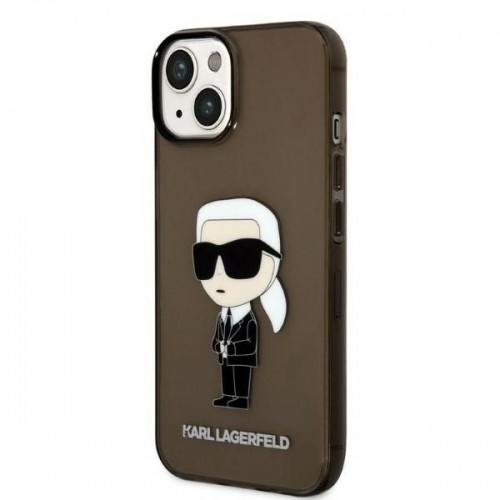 Karl Lagerfeld IML Ikonik NFT Case for iPhone 14 Black image 2