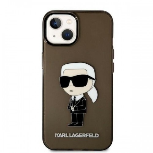 Karl Lagerfeld IML Ikonik NFT Case for iPhone 14 Black image 3