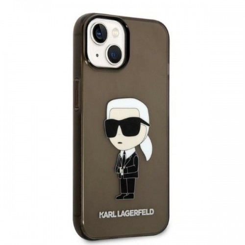 Karl Lagerfeld IML Ikonik NFT Case for iPhone 14 Black image 4