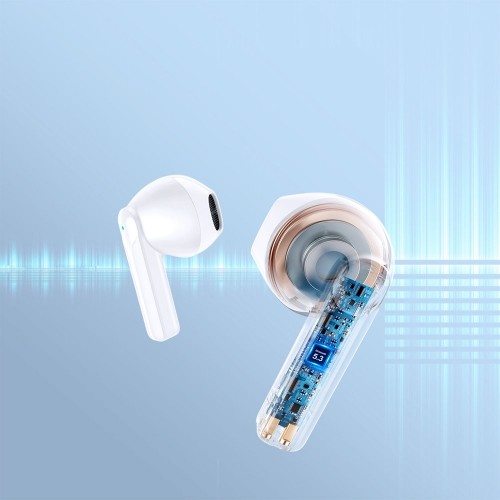 Joyroom TWS earphones wireless ENC waterproof IPX4 Bluetooth 5.3 white (JR-TL11) image 3