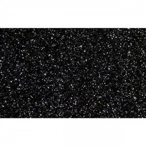 Gumija Eva Fama Purpurīns Melns 50 x 70 cm (10 Daudzums) image 1