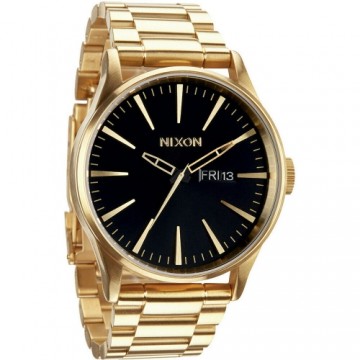 Мужские часы Nixon A356-510 Чёрный Золото