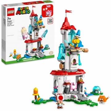 Lego 71407 Super Mario Katzen-Peach-Anzug und Eisturm – Erweiterungsset, Konstruktionsspielzeug