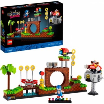 Lego 21331 Ideas Sonic the Hedgehog - Green Hill Zone, Konstruktionsspielzeug