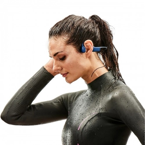 Спортивные Bluetooth-наушники Shokz Open Swim Синий Чёрный image 2