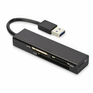Внешний кардридер Ednet USB 3.0 MCR Чёрный