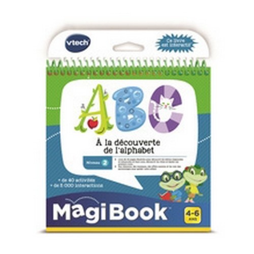 Piezīmju klade Vtech Magibook Interactive Book  ABC, Discovering The Alphabet (FR) image 4