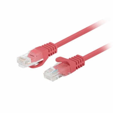 Жесткий сетевой кабель UTP кат. 6 Lanberg PCU6-20CC-0100-R Красный 1 m