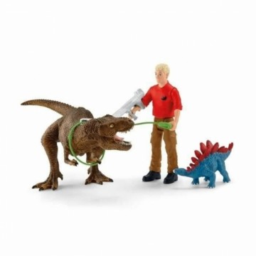 Playset Schleich Tyrannosaurus Rex Attack 41465 5 Daudzums