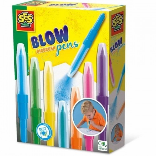 Flomasteru Komplekts SES Creative Blow airbrush pens image 1
