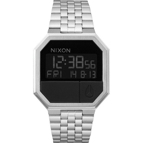 Vīriešu Pulkstenis Nixon A158000-00 Melns Sudrabains image 1