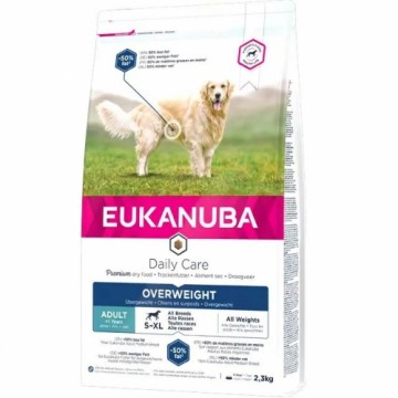 Lopbarība Eukanuba Daily Care Overweight Pieaugušais Cālis Turcija 12 kg