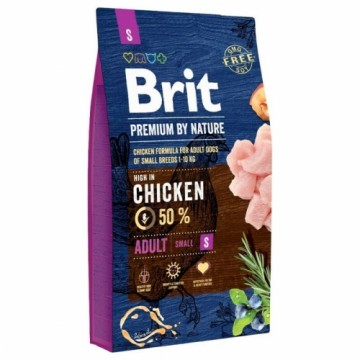 Lopbarība Brit Premium By Nature Adult Pieaugušais Ābols Cālis Kukurūza 8 kg