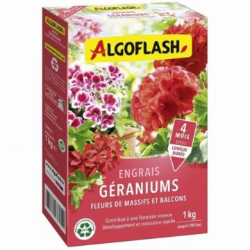 Augu fertilizētājs Algoflash SMART1N Ģerānijs Цветы 1 kg