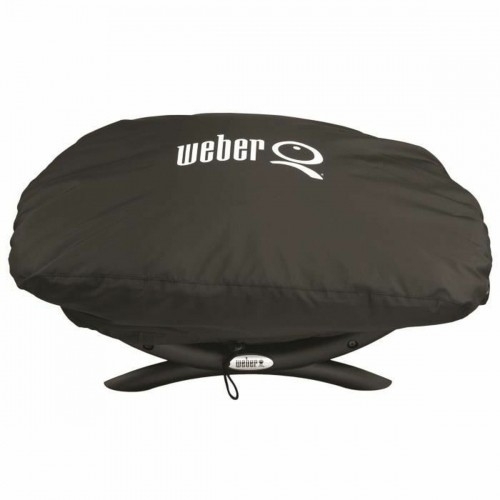 Barbekjū aizsargpārklājs Weber Q 1000 Series Premium Melns Poliesters image 4