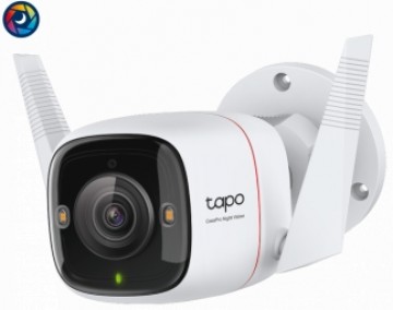 Novērošanas kamera TP-Link Tapo C325WB ColorPro Outdoor Security Wi-Fi Camera