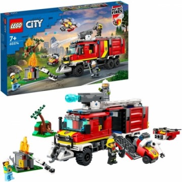 Lego 60374 City Einsatzleitwagen der Feuerwehr, Konstruktionsspielzeug