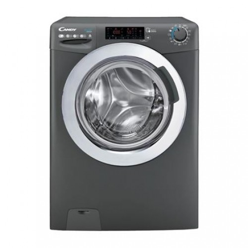 Candy Washing Machine with Dryer CSWS596TWMCRE-S Energy efficiency class A Front loading Washing capacity 9 kg 1500 RPM Depth 58 cm Width 60 cm LCD Drying system Drying capacity 6 kg Steam function NFC image 1