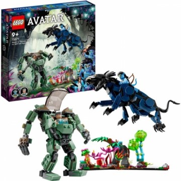 Lego 75571 Avatar Neytiri und Thanator vs. Quaritch im MPA, Konstruktionsspielzeug