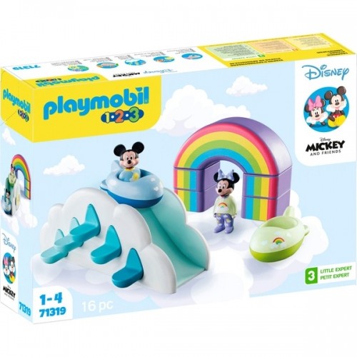 Playmobil 71319 1.2.3 & Disney: Mickys & Minnies Wolkenhaus, Konstruktionsspielzeug image 1