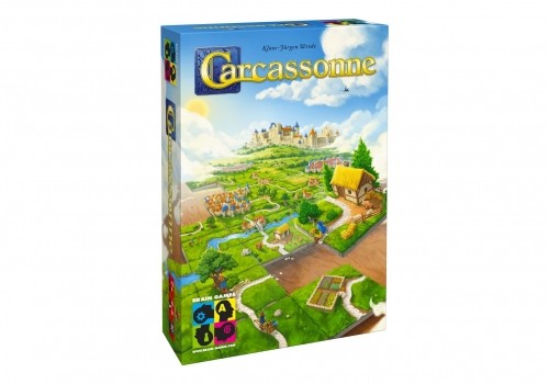 Brain Games Carcassonne Galda Spēle image 1