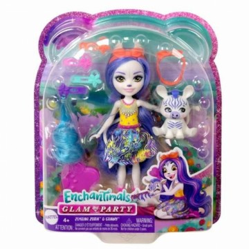 Pinypon Кукла Mattel Enchantimals Glam Party 15 cm