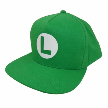 Cepure Unisex Super Mario Luigi Badge 58 cm Zaļš Viens izmērs