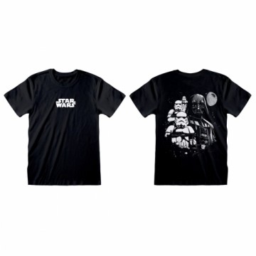 Krekls ar Īsām Piedurknēm Star Wars Collage Melns Unisekss