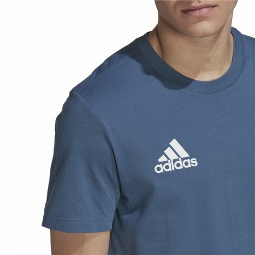 Vīriešu Krekls ar Īsām Piedurknēm Adidas All Blacks image 2