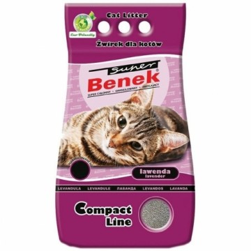 Песок для кошек Super Benek Compact Lawenda Серый 25 L