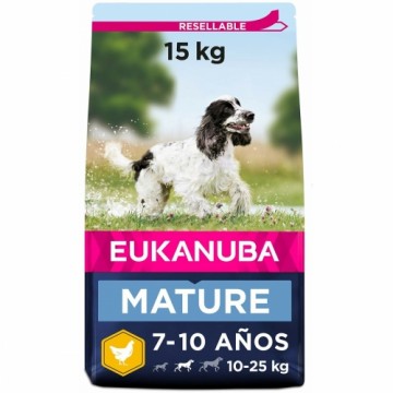 Lopbarība Eukanuba MATURE Pieaugušais Cālis 15 kg