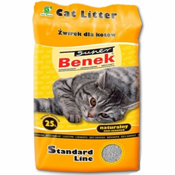 Песок для кошек Super Benek Compact Natural Серый 25 L