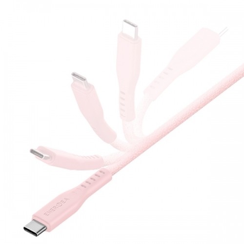 ENERGEA kabel Flow USB-C - Lightning C94 MFI 1.5m różowy|pink 60W 3A PD Fast Charge image 3