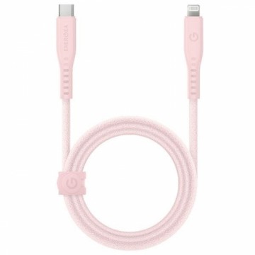 ENERGEA kabel Flow USB-C - Lightning C94 MFI 1.5m różowy|pink 60W 3A PD Fast Charge