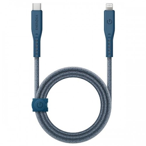 ENERGEA kabel Flow USB-C - Lightning C94 MFI 1.5m niebieski|blue 60W 3A PD Fast Charge image 1